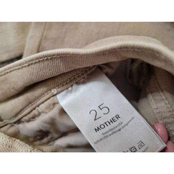 MOTHER The Stash Tripper Ankle Jeans, Brown 25 $208 - Picture 11 of 11